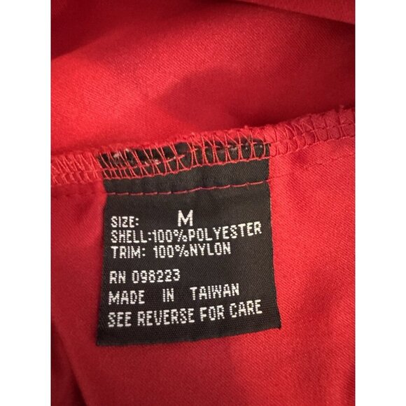 Austin Golf Vest Men Medium Red Pockets V Neck Stain Resistant Activewear Preppy - Picture 10 of 13